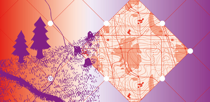 V zajetí map